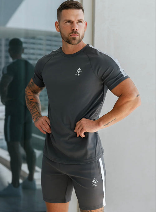 Core plus poly tee - Graphite