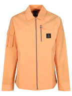 Luke 1977 VIETNAM ZIP THROUGH UTILITY JACKET - Nectarine