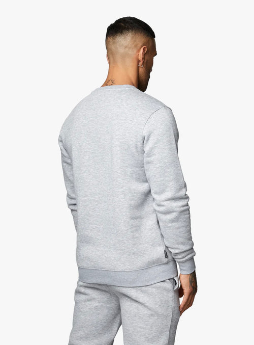 GK Fundamental fleece sweatshirt -grey marl