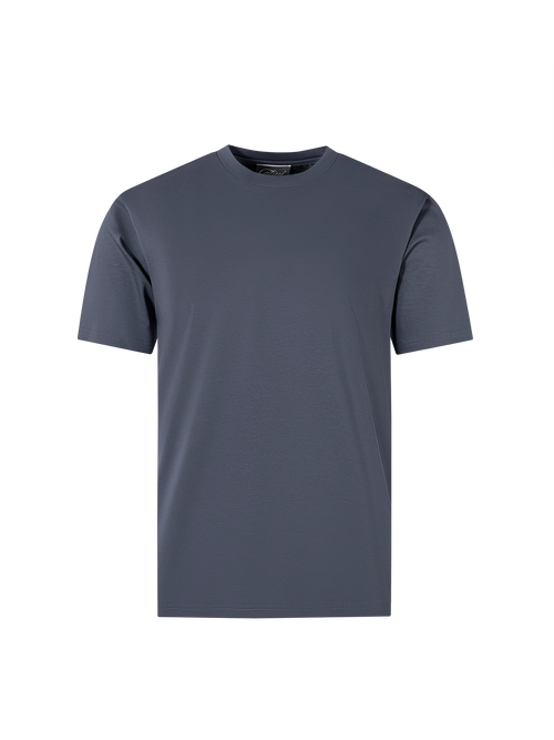 Catini Firenze Plain T-Shirt Steel Blue