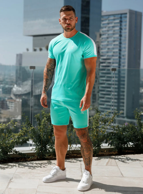 Gym King core shorts marine green