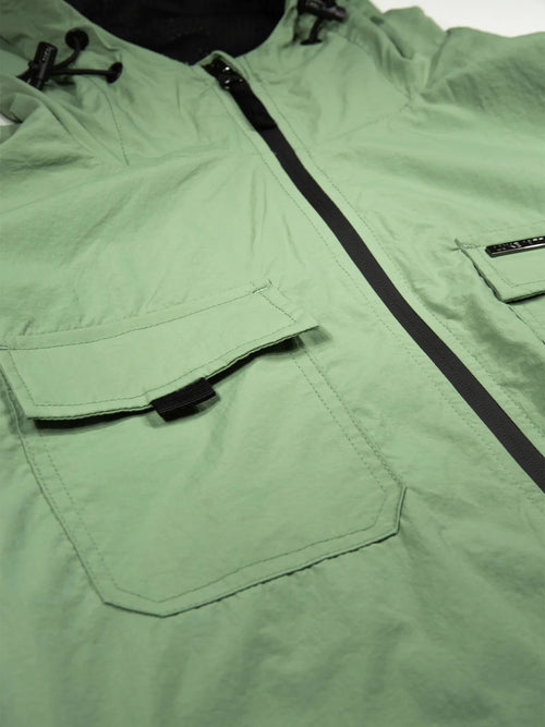 Luke 1977 Denver Crinkled Nylon Hooded Jacket