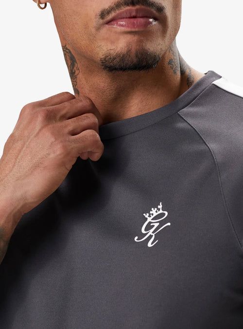 Core plus poly tee - Graphite
