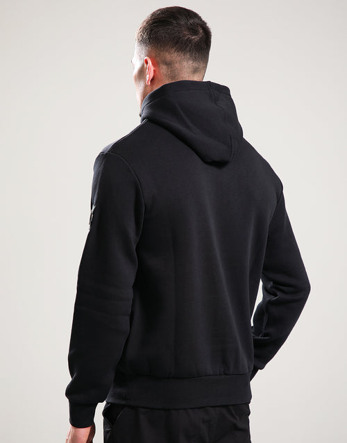 Marshall artist CRUX 1/4 ZIP HOODIE // BLACK