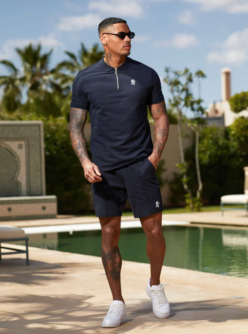 Riviera signature polo - Navy