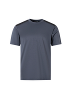 Catini Firenze Nylon Shoulder Panel T-Shirt Steel Blue
