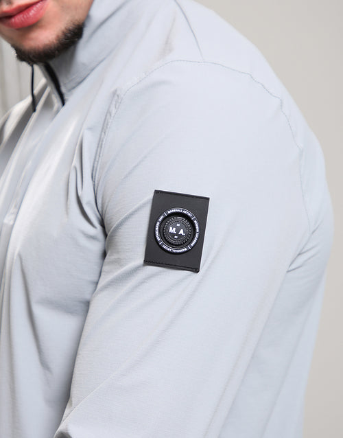 Marshall artist LENNOX 1/4 ZIP // MONUMENT GREY