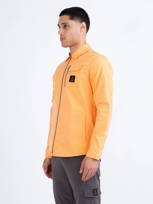 Luke 1977 VIETNAM ZIP THROUGH UTILITY JACKET - Nectarine
