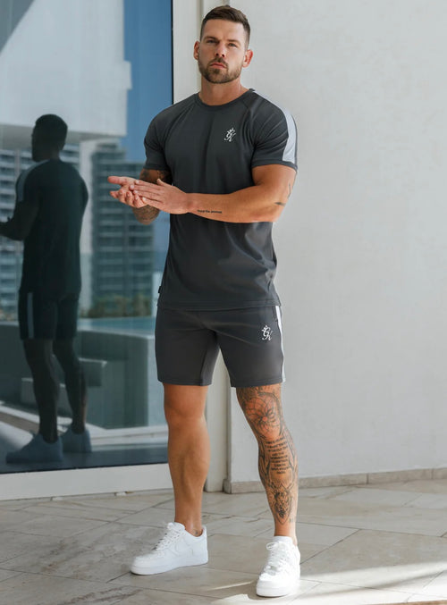 Core plus poly tee - Graphite