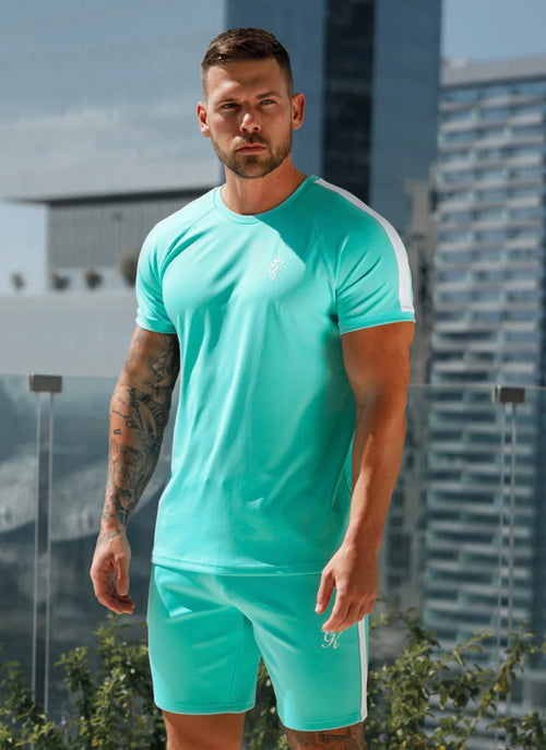 Gym King Core plus tee marine green