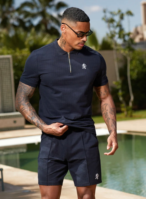 Riviera signature polo - Navy