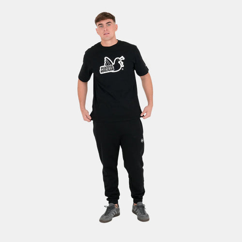 Peaceful hooligan OUTLINE T-SHIRT BLACK