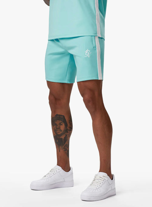 Core plus poly short - Aqua blue