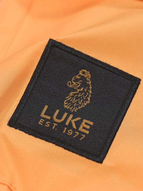 Luke 1977 VIETNAM ZIP THROUGH UTILITY JACKET - Nectarine