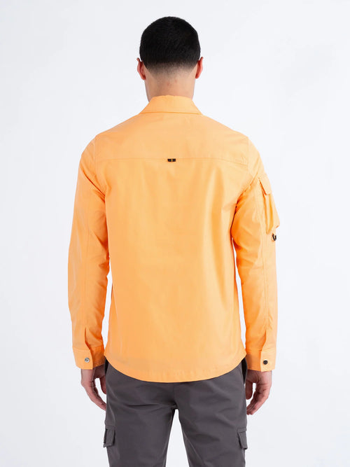 Luke 1977 VIETNAM ZIP THROUGH UTILITY JACKET - Nectarine