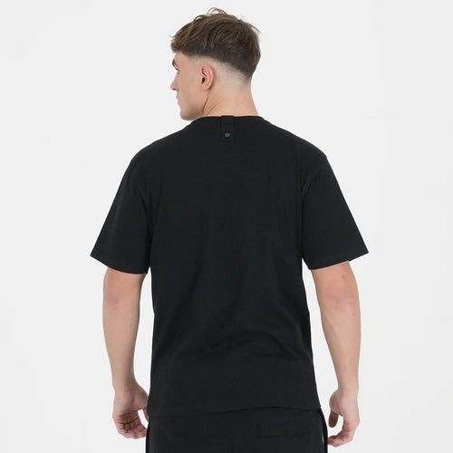 Peaceful hooligan OUTLINE T-SHIRT BLACK