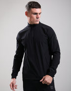 Marshall artist LENNOX 1/4 ZIP // BLACK