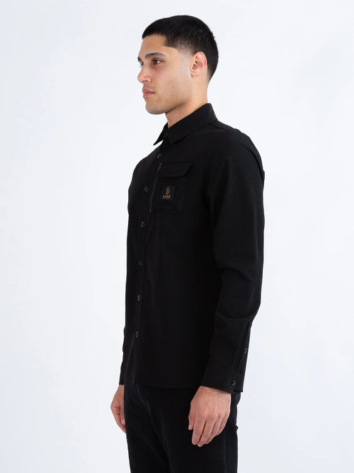 Luke 1977 HULUN TECHNICAL OVERSHIRT - Jet Black