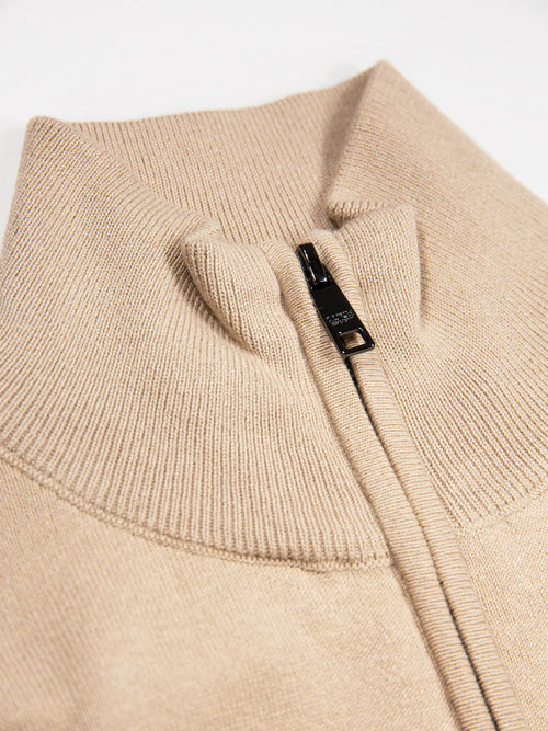 Luke 1977 Jacob 1000 Quarter Zip Knitted Jumper