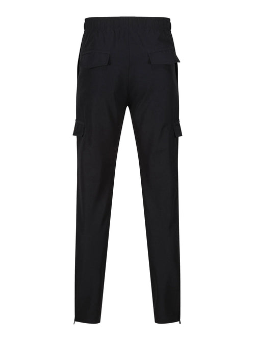 Luke 1977 SEMANTIC POCKET DETAIL CARGO TROUSERS - Black