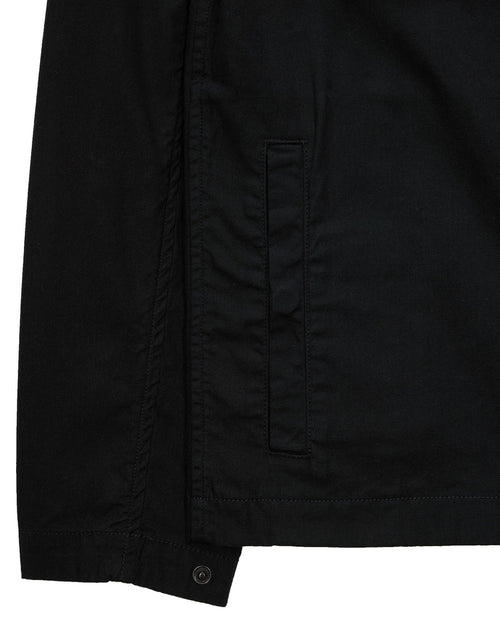 Weekend offender FORMELLA GARMENT DYE OVER-SHIRT BLACK