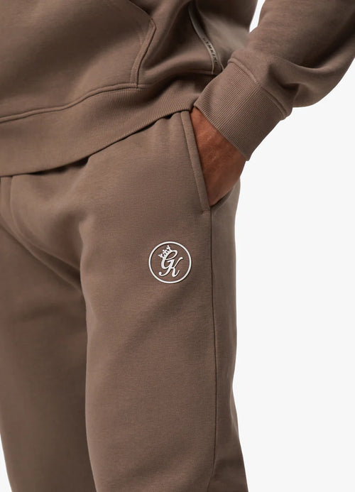 Pro Logo Jogger - Dark Taupe