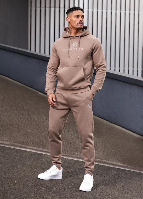 Pro Logo Jogger - Dark Taupe