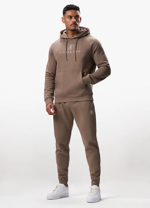 Pro Logo Jogger - Dark Taupe