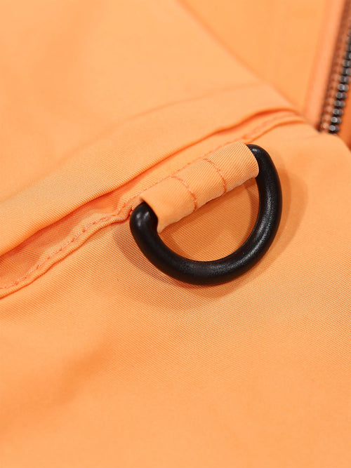 Luke 1977 VIETNAM ZIP THROUGH UTILITY JACKET - Nectarine