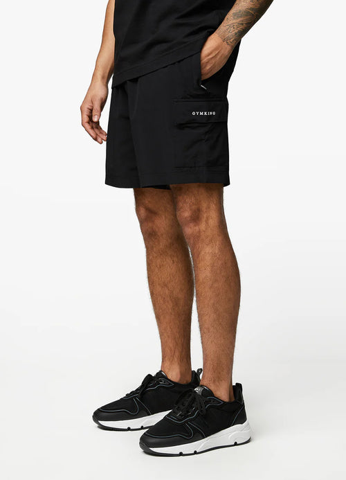 GK Utility Woven Cargo Short - Black
