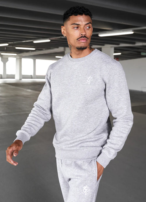 Fundamental Fleece Sweatshirt - Grey Marl