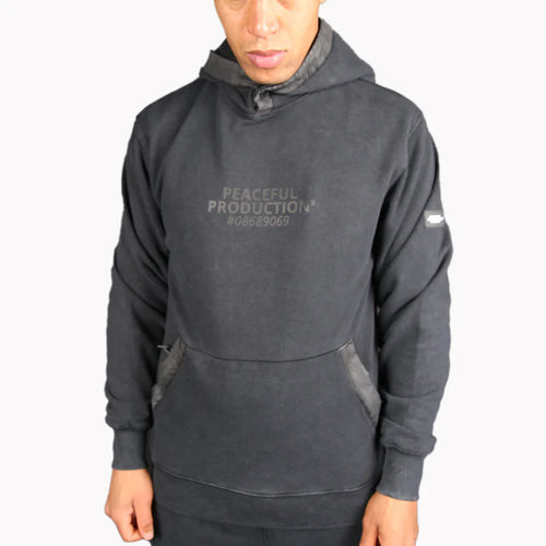 Peaceful Hooligan PAXTON HOODIE BLACK