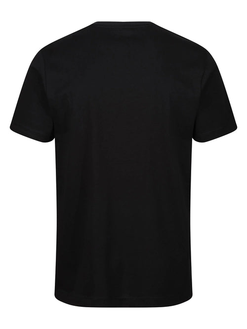 Luke 1977 HOPKINS CHEST TAPE PIQUE T-SHIRT - Black