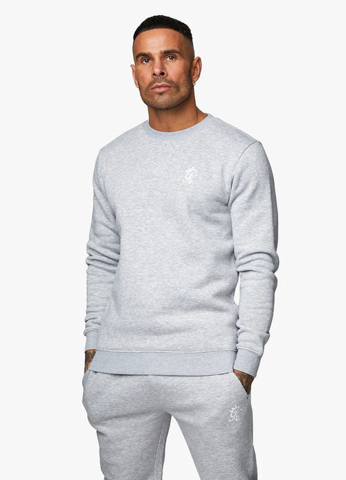 Fundamental Fleece Sweatshirt - Grey Marl