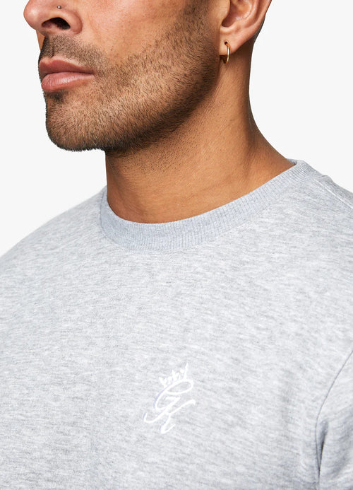 Fundamental Fleece Sweatshirt - Grey Marl