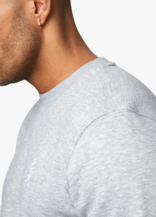 Fundamental Fleece Sweatshirt - Grey Marl