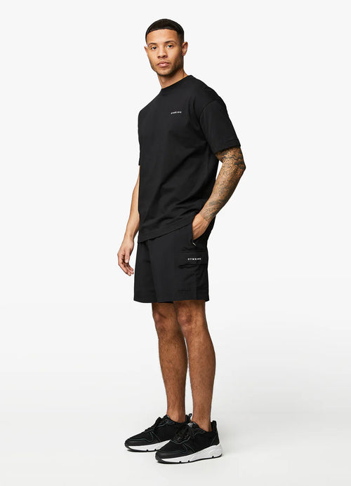GK Utility Woven Cargo Short - Black