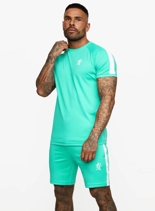 Gym King Core plus tee marine green