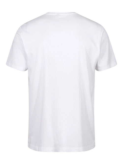 Luke 1977 HOPKINS CHEST TAPE PIQUE T-SHIRT - White