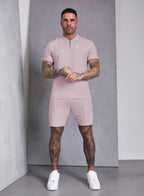 Riviera signature short - Dusty pink