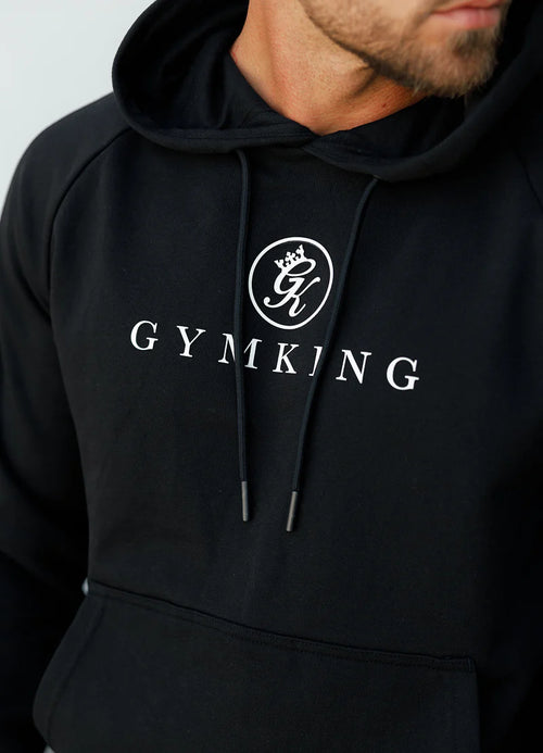 Pro Logo Fleece Hood - Black