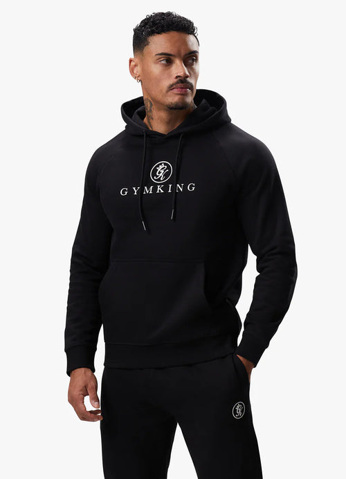 Pro Logo Fleece Hood - Black