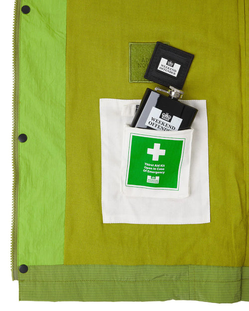 Weekend Offender BEYER JACKET LIME GREEN