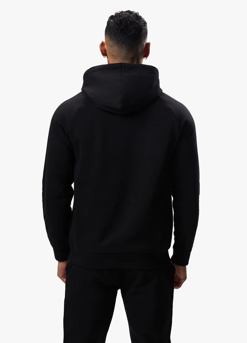 Pro Logo Fleece Hood - Black