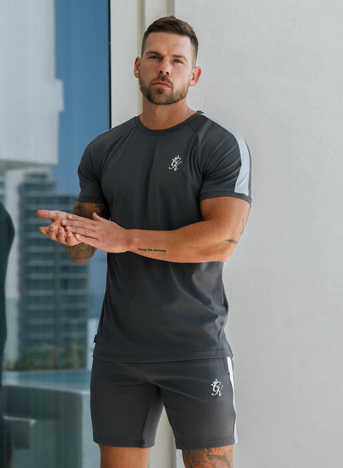 Core plus poly tee - Graphite