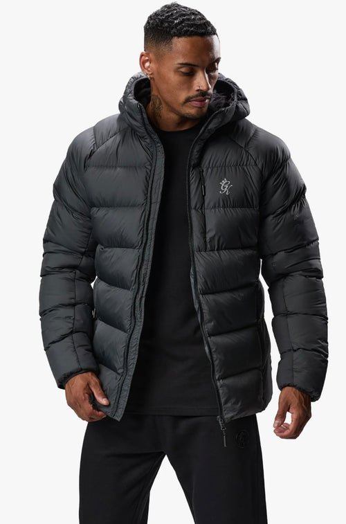Gym King grey puffer