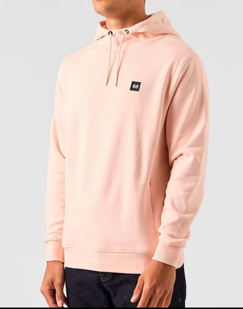 Weekend Offender Ribbe Hooded Sweat Peachy
