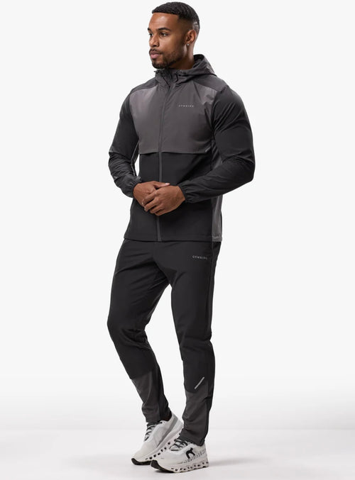 GK advance tracksuit bottoms black/fossil grey