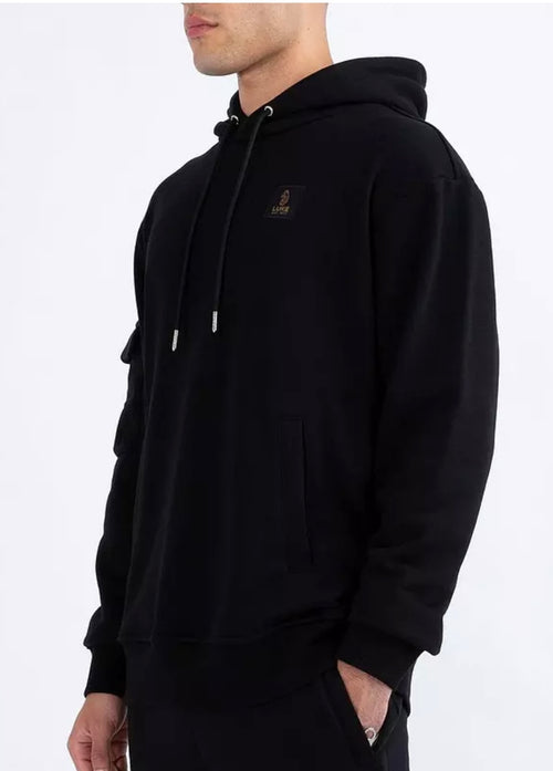 Luke 1977 Bago Patch Overhead Hoodie - Black