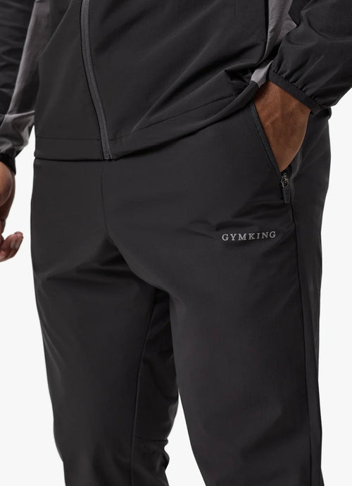 GK advance tracksuit bottoms black/fossil grey